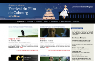 Festival du Film de Cabourg - Journ&eacute;es romantiques - developpeur freelance