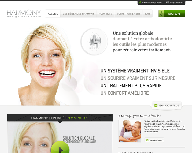 Homepage Harmony