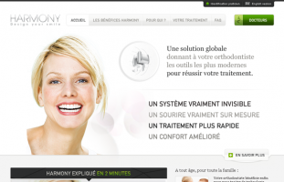 Harmony - Site corporate multilangue - developpeur site internet