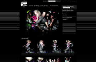 Say Who? - Albums photos / fêtes - web developpement freelance