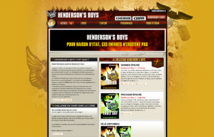 Casterman - Cherub + Henderson's Boys - web developpeur php mysql
