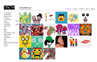 Lezilus - Agence d'Illustrateurs - web developpement php mysql