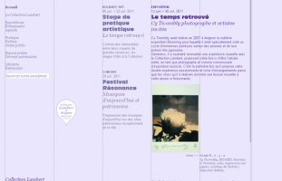 Collection Lambert en Avignon - Musée d'Art Contemporain - programmeur web php mysql